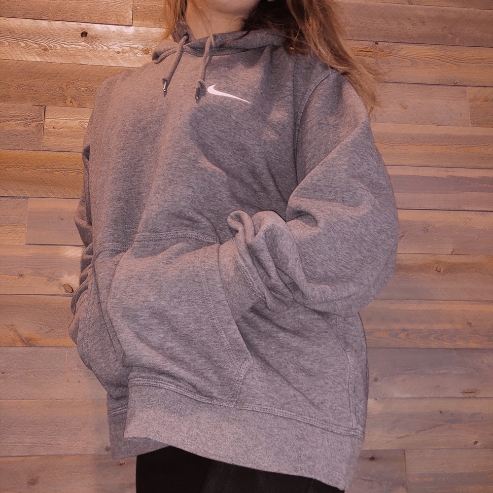 Grey Nike hoodie